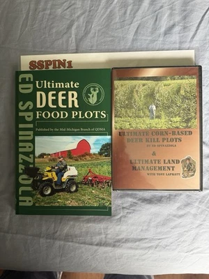 Ultimate DEER Food Plots, Ed Spinazzola Signed Book