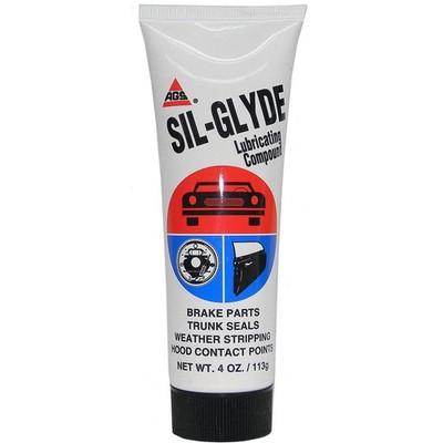 AGS Silicone Grease - Sil-Glyde Silicone Lubricant, Tube, 4 oz
