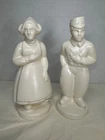 *RARE* ROYAL HAEGER Pottery 1958 Ceramic Figurine Set *Boy RG98 & Girl RG99*