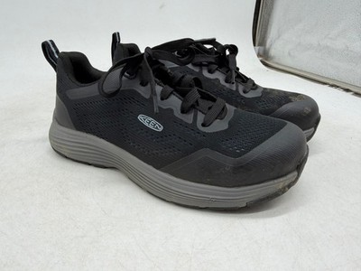 KEEN Utility Sparta II Work Shoes Women's Black Aluminum Toe - 6.5 WIDE