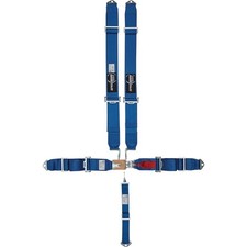 Speedway Racing Harness Blue 5-point Latchlink Pull-down Seat Belts Sfi 16.1