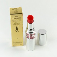 Yves Saint Laurent YSL Loveshine Caring Lipstick 45 CORAL CRUSH - Size 3.2 g