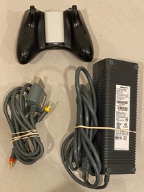 2008 MICROSOFT X-BOX XBOX 360 GO PRO 60GB CONSOLE WORKS DAMAGED BOX NO MANUAL