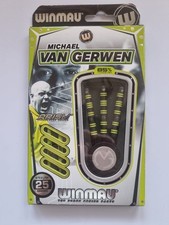 New Boxed Set Of Winmau 25-gram Michael Van Gerwen 85% Tungsten Darts