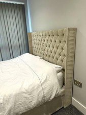 King size Bed with king size simba hybrid mattress