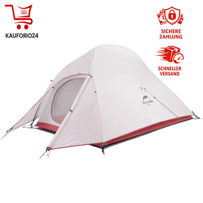 Campingzelt Cloud Up 2 Ultraleicht Wasserdicht 2 Personen 3-4 Saison Rucksack