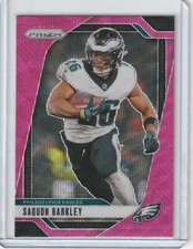2024 Panini Prizm - Saquon Barkley #232 Pink Wave Prizm