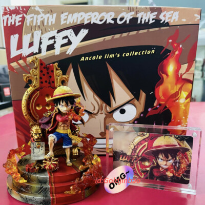 Five Emperors Monkey D Luffy Resin Model G5 Studio In Stock One Piece Statue Ebay