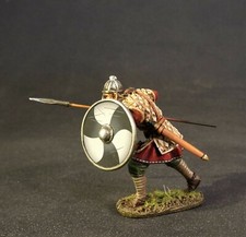 JOHN JENKINS VIKINGS  SAXONS SX-35B ANGLO SAXON FRYDMAN DEFENDING WITH SPEAR
