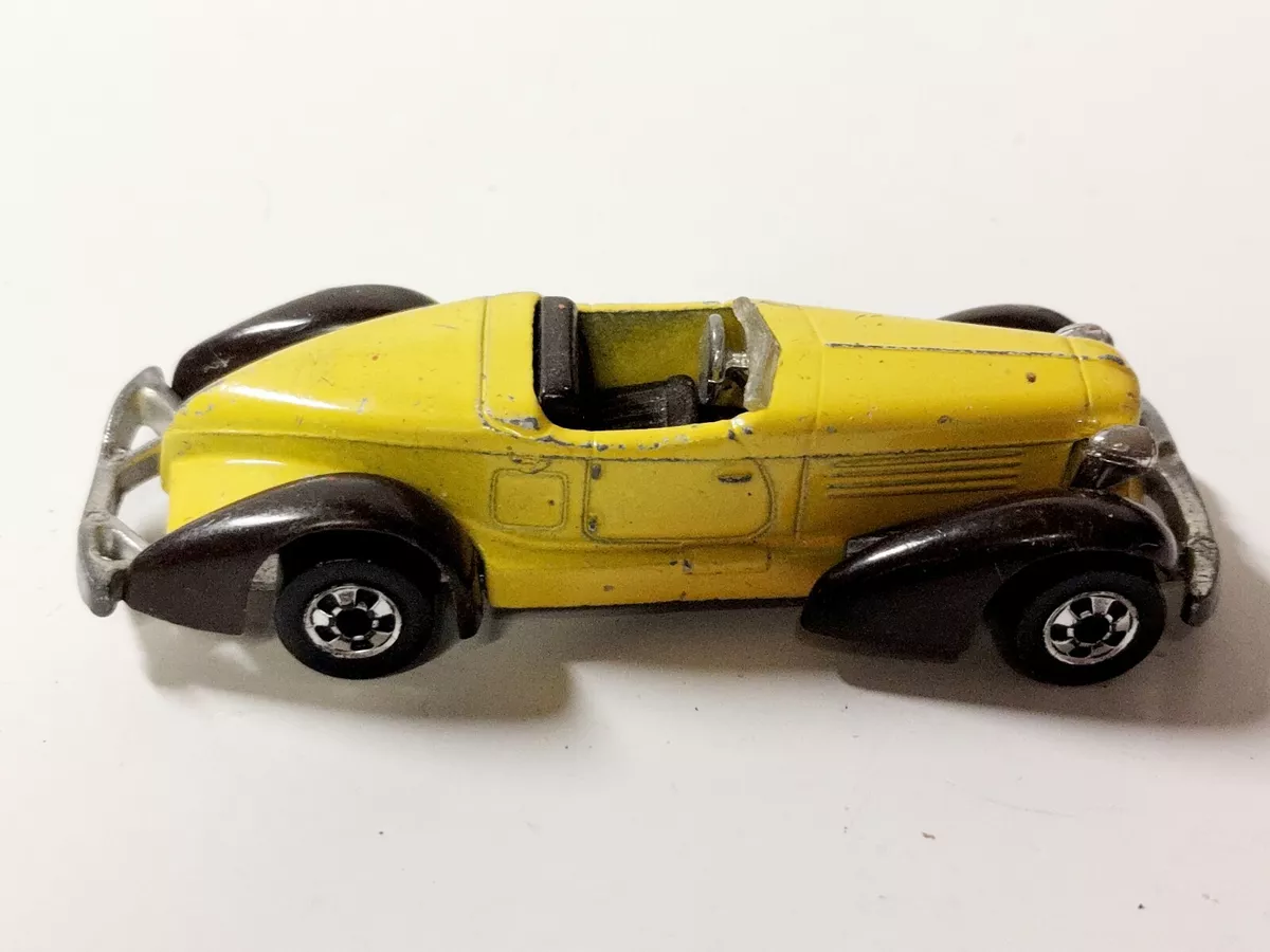 HOT WHEELS 1978 AUBURN 852 YELLOW HONG KONG eBay