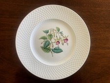 Copeland Spode Mansard Fuchsia White Dinner Plate England Signed S1990 11
