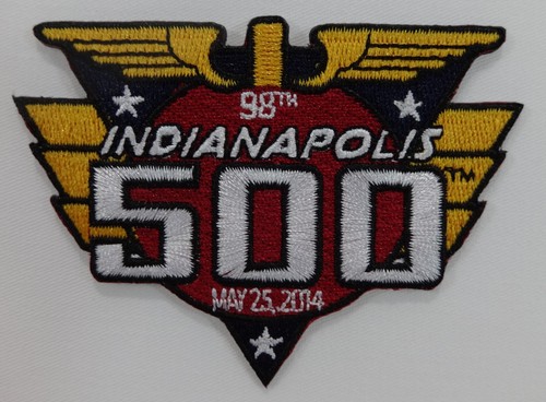 2014 Indianapolis 500 Event Collector Emblem Patch Iron-On-Patch - Picture 11 of 11