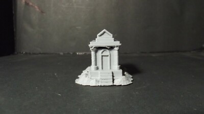N Scale Graveyard Crypt     3D Printed G8