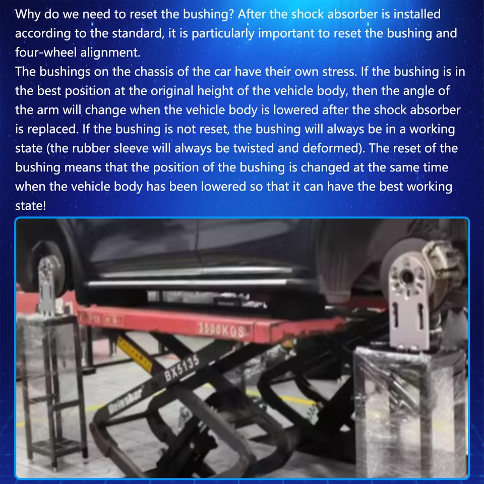 Automotive Chassis Stress Relief Wheel Hub Stand Tool Kit for 4, 5, 6-Hole Cars - Image 4 of 4