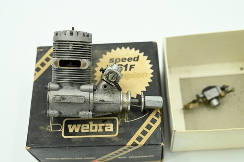 Webra Engine Webra Speed 61 F Champion / Bestell Nr. 1024 RC / 10ccm with Box - Picture 4 of 6