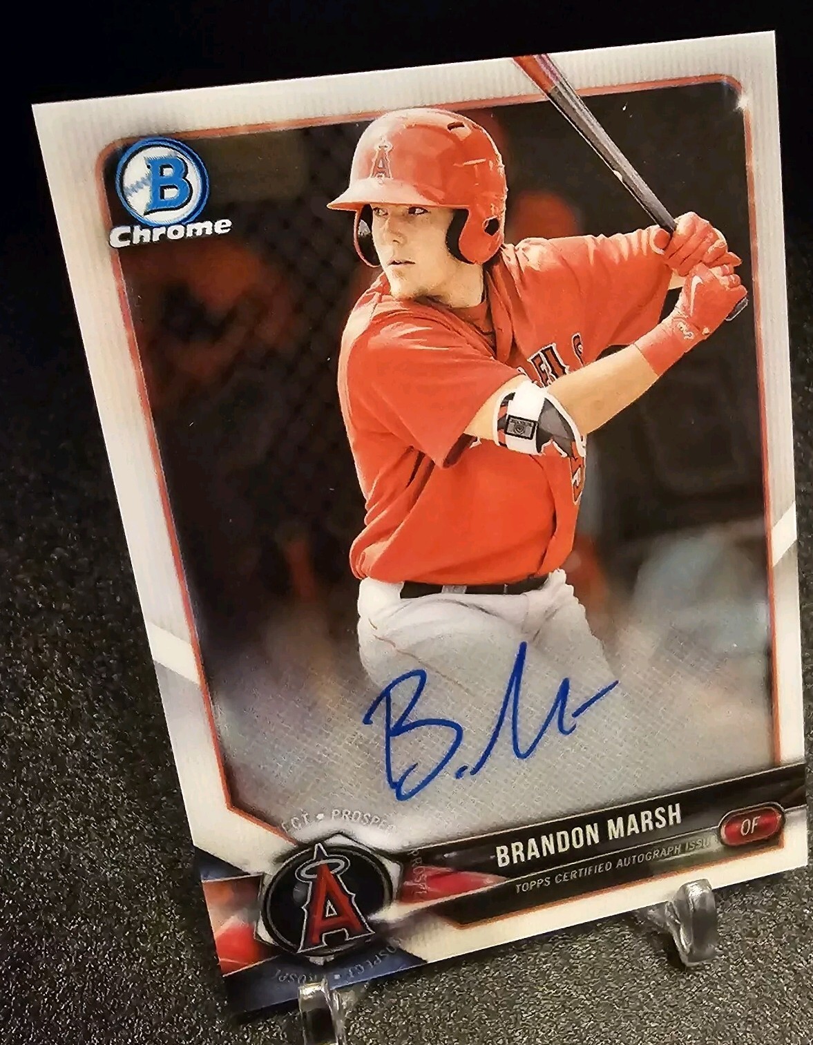 2018 bowman Brandon marsh auto リフ PSA9 2018 bowman Brandon marsh auto リフ PSA9 2018 Bowman Chrome