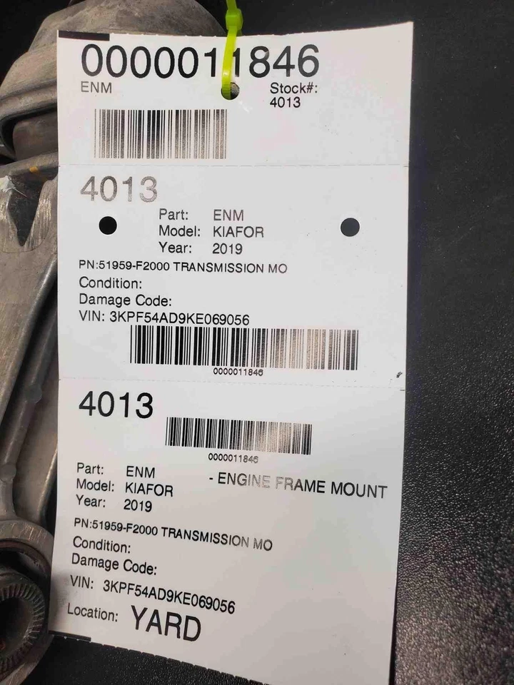 ✅ Montaje de cuadro de motor KIA FORTE 2019 PN:51959-F2000 OEM Foto 4 de 4