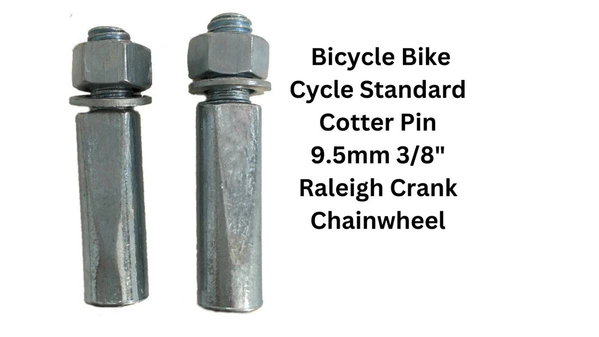 Bike Cycle Cotter Pin Set, 9 5 mm Taille standard, matériel