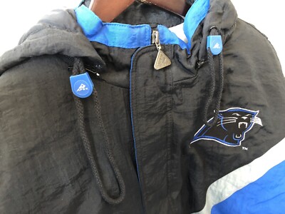 vintage carolina panthers apex one jacket coat deadstock NWT mens