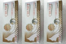 3 x CRUSET HAIR STRAIGHTENER CREAM KERATIN STRAIGHTENING  EXTRA STRONG 60 ml.