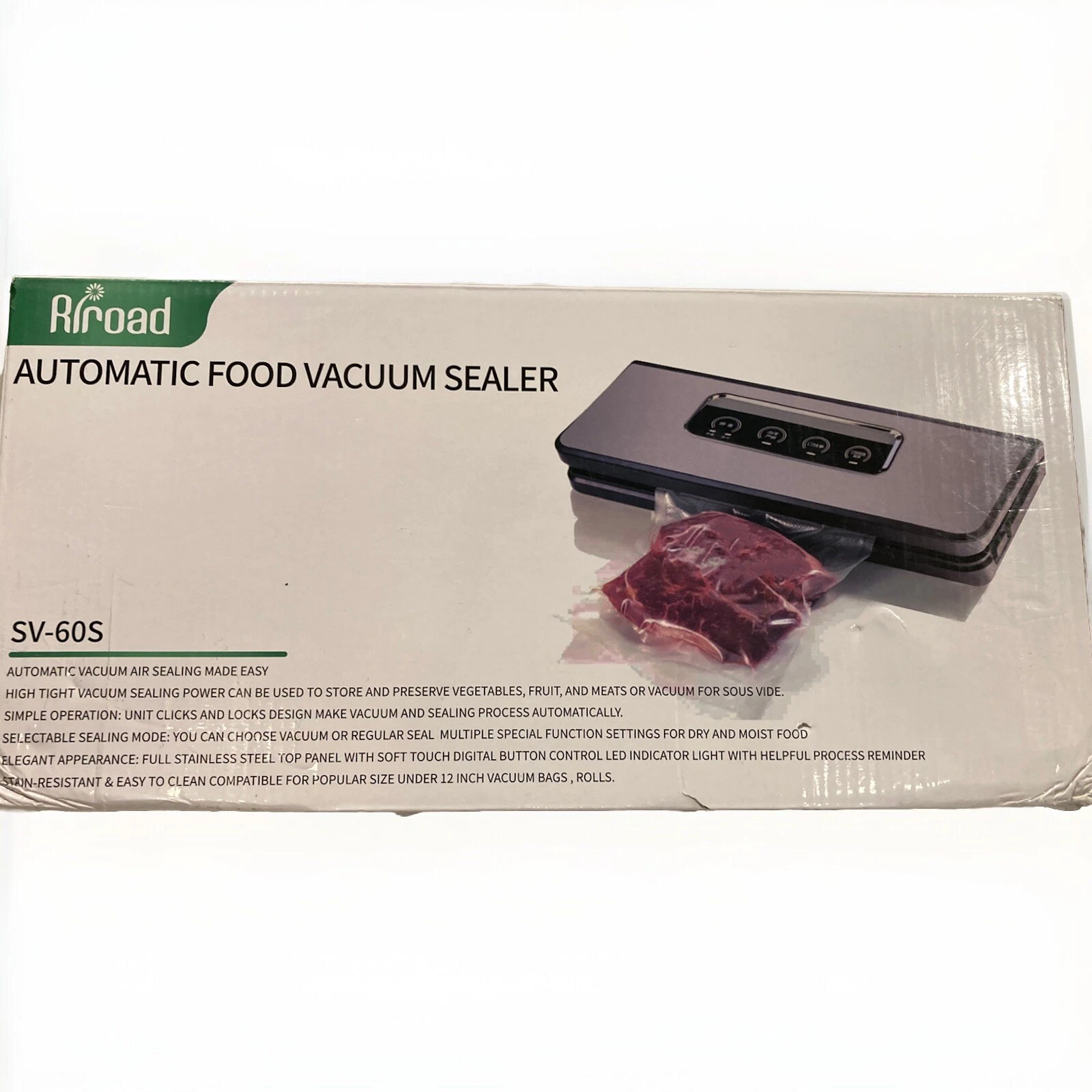 Vacuum Sealer Riroad Automatic Food Sealer New In Box