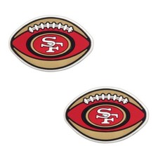 NFL San Francisco 49ers Football Team For Crocs Shoe Charms Jibbitz - 2 pieces