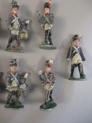Lot De 11 Figurines Quiralu Grenadiers De La Garde Impériale - 60mm, Aluminium