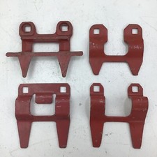 LOT of 4 Mower Conditioner Guard Sickle Hold Down Clips - FREE SHIPPING