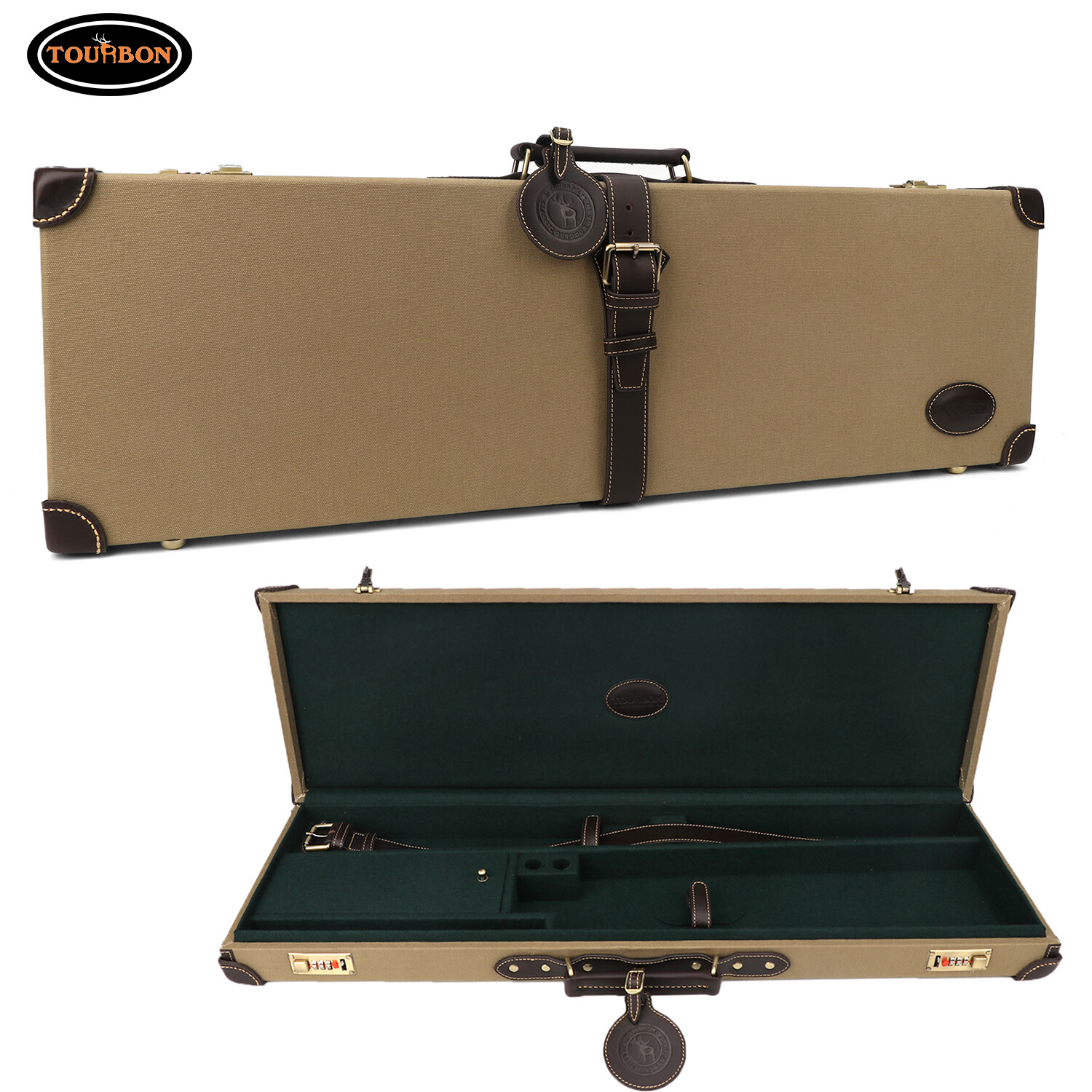 Tourbon Gun Hard Case Presentation Box Travel Fit Shotgun 2832in Barrel eBay