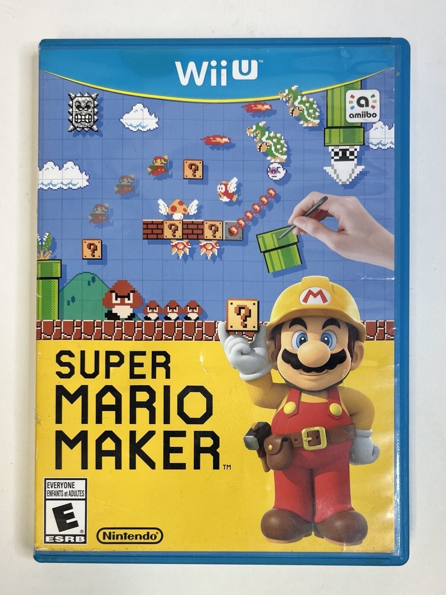 Wii U Games Lot (2) Super Mario Maker, Super Mario Bros. U Wii U Games Lot (2) Super Mario Maker, Super Mario Bros. U