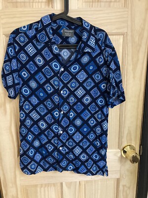 PRIMARK  Shirt Blue Small Made In India