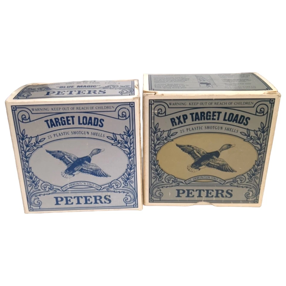 Lot of 6 VINTAGE 1960’s Peters 12GA Skeet Trap Empty SHELL BOX - Image 3 of 4