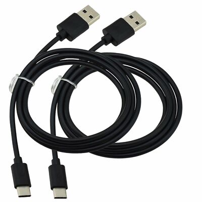 2X USB Typ C Datenkabel USB-C Ladekabel Data Kabel Cable für Xiaomi Mi Note 10