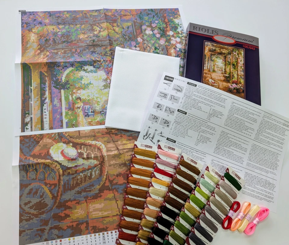 RIOLIS PREMIUM Counted Cross Stitch Kit 100/043 A Secret Romance - In Style - Image 2 of 4