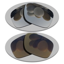 Silver Copper Lenses Replacement For-Oakley Holbrook XL OO9417 Polarized