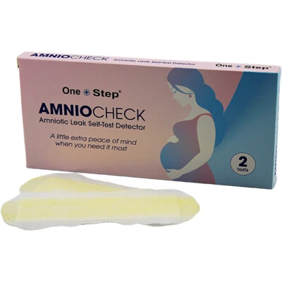 One Step: AMNIOCHECK Amniotic Leak Self-Test Detector, 2 Tests