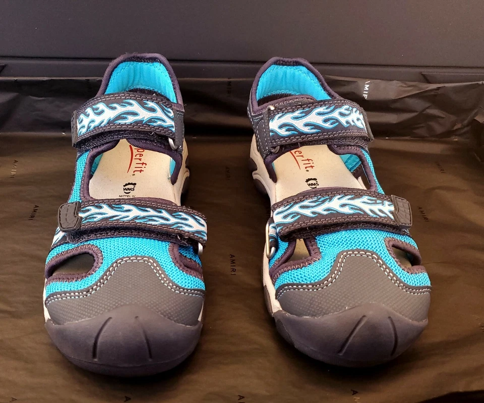 Sandalias SUPERFIT Niños Azul Puntera Cerrada Talla 32 Foto 4 de 4