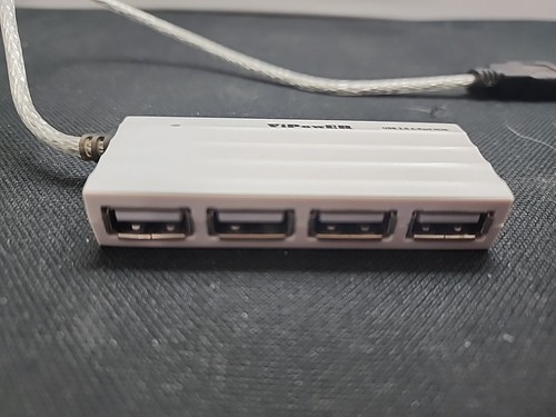 Rock Band ViPower VP-H209B White USB 2.0 4 Port HUB for PS3/Xbox 360/Wii - Picture 2 of 4