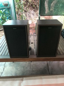 vintage sony bookshelf speakers