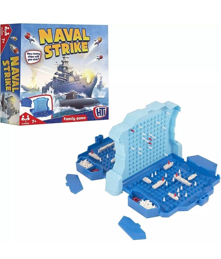 Traditional Classic Naval Strike Board Ships Game Battle Kids Adult