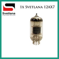 New 1x Svetlana 12AX7 / ECC83 One / Single Tube Free Ship