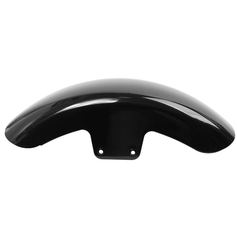 Guardabarros delantero corto de acero para Harley Softail Slim FLS 12-17 negro brillante Foto 3 de 4