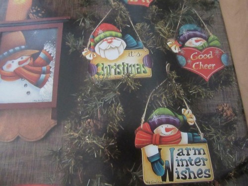 SGP DECORATIVE PAINTING BOOK SASSY SEASONS KAY QUIST HALLOWEEN CHRISTMAS ART + - Imagen 5 de 7