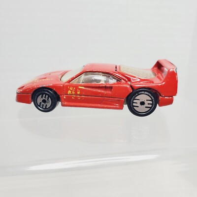 Hot Wheels FERRARI F40 メタリックレッド Hot Wheels Red Ferrari F40 1:18 Diecast Mattel 1999 | eBay