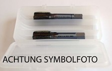 Hand-Gewindebohrer Set Satz (2Stk) M12x1,5 Mf HSS DIN352 Links Linksgewinde