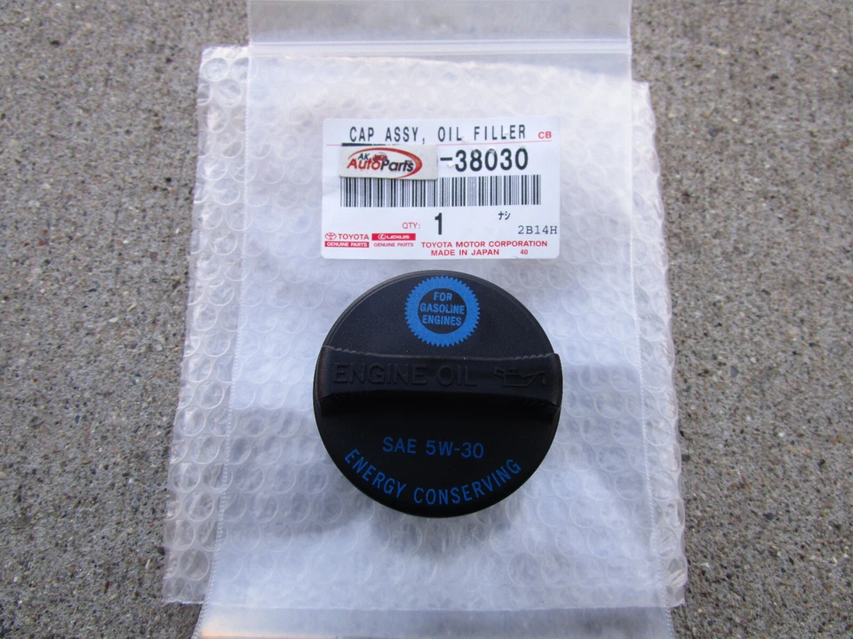 SE ADAPTA A: 09 - 11 TAPA DE LLENADO DE ACEITE DE MOTOR TOYOTA CAMRY OEM NUEVO Foto 2 de 3