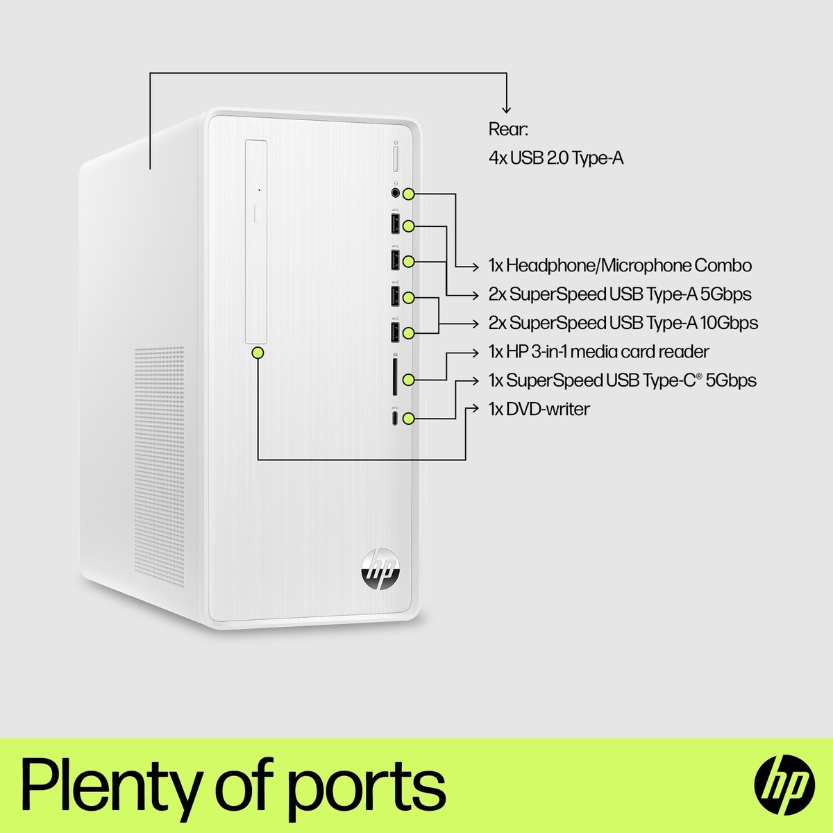 HP Pavilion Desktop 12th gen Intel Core i5, 8 GB; 1 TB HDD HP Pavilion Desktop 12th gen Intel Core i5, 8 GB; 1 TB HDD