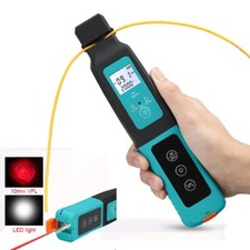 AUA-40 Optical Fiber Identifier 10km 10mW Visual Fault Locator 800~1700nm + LED