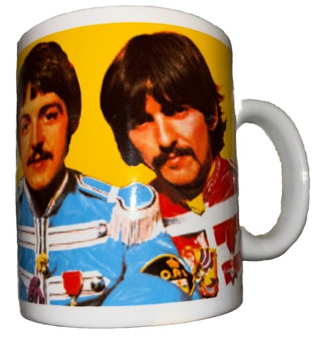 Taza de café The Beatles Collectible Novedad 12 oz 2007 Apple Corps Limited - Imagen 2 de 2