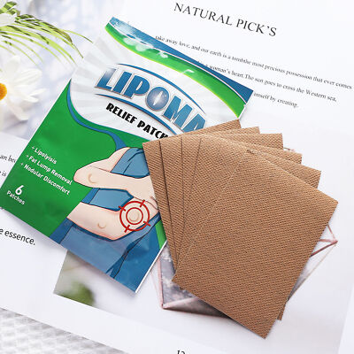 6/12/18/24Pcs Lipoma Entfernung Patch Herbal Behandlung Hautschwellung Linderung